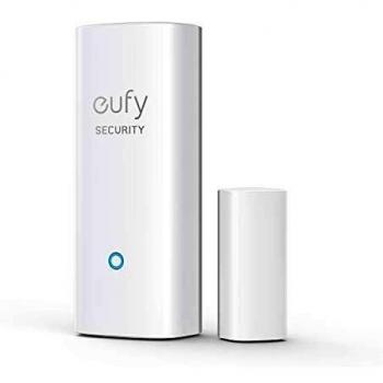 eufy Security by Anker, Sensor de Puerta, Detecta Apertura/Cierre de Puertas y Ventanas, Envía Alarma, Dispara Alarma, 2 años de batería, Requiere eufy Security HomeBase/HomeBase E