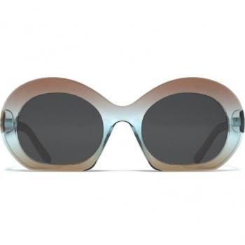 Polarized Women's Sunglasses - Brown Color by The Indian Face and Blue Men's Sunglasses - 52mm Size by HANUKEii Zanzibar