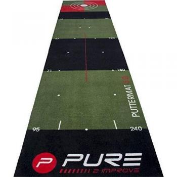 Pure2Improve P2I140010 Alfombrilla de Golf, Verde, 65x300 cm