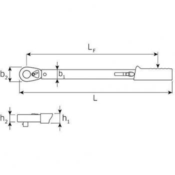 Llave Dinamométrica con Disparo Stahlwille 50204120 721QR/20 Quick