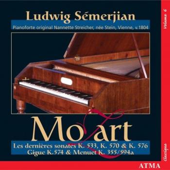 Mozart: Piano sonatas vol. VI