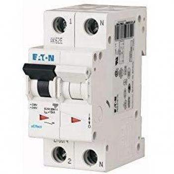 Interruptor Magnetotérmico Eaton FAZ6 25A 1P+N 6KA C 2 Módulos