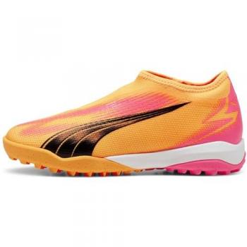 Zapatillas de fútbol sala Puma Ultra Match L+ Naranja Infantil