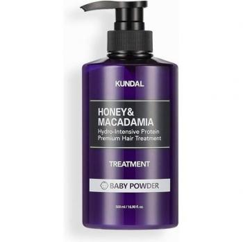 KUNDAL Honey & Macadamia Hair Treatment - 500ml Baby Powder Formula