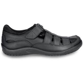 Panama Jack Meridian Basics, Sandalias Punta Cerrada Hombre, Negro