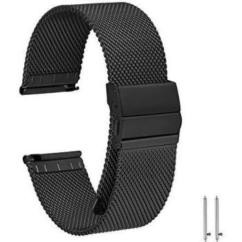 EONPOW Correas para Relojes Correa de Reloj de Acero Inoxidable Milanese Mesh