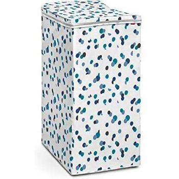 Rayen 84 x 45 x 65 cm Gama Medium Carga Superior Secadora con Cremallera | Funda Lavadora Impermeable, Blanco-Azul