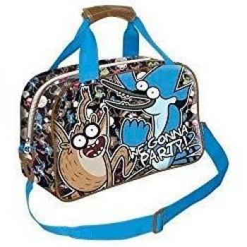 Karactermania Historias Corrientes Party Bolsa de Deporte Infantil, 38 cm, Azul