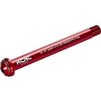 KCNC Eje PASANTE 15MM X 100MM Rojo Rosca Fox