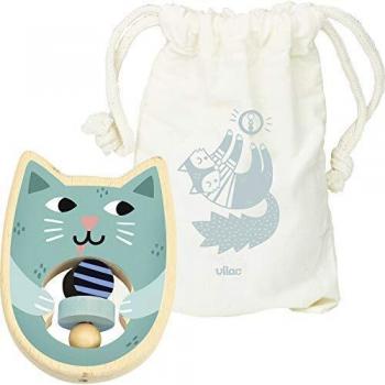 Vilac- Hochet Cat Michelle Carlslund Centros de Actividades, Multicolor