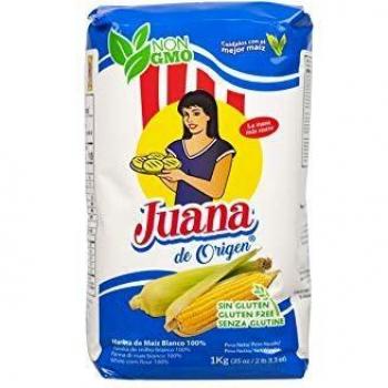 JUANA de Origen - Harina de Maiz Blanco, 1kg