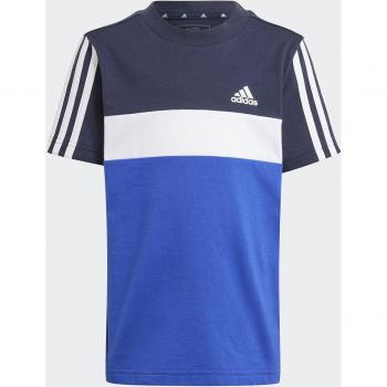 Camiseta de niños Tiberio Colorblock Cotton 3 bandas adidas