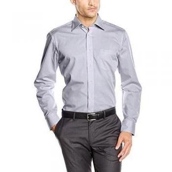 CASAMODA 006060-Camisa formal Hombre    Grau