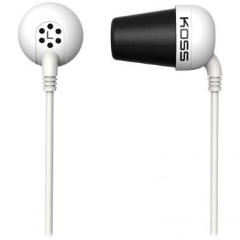 Koss The Plug In-Ear Headphones, White