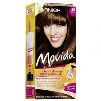 GARNIER Movida - Tono sobre Tono sin Amoníaco, 35 Castaño Intensivo