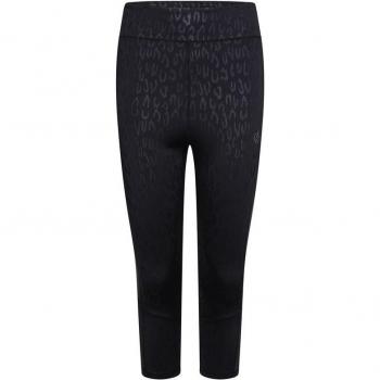 Mallas Deportivas de Mujer Dare 2b Shine Bright 3/4 - Negro - Talla 36