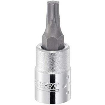 EXPERT E030123 - Vasos destornillador 1/4 Torx ® huecos -T15