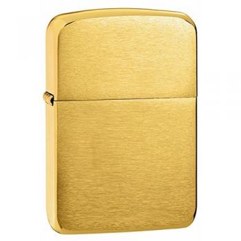 Zippo 1941 Replica - Mechero, color brushed brass