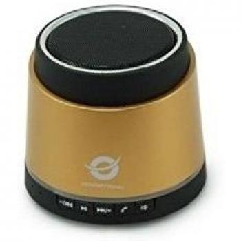 Conceptronic CLLSPKPCARG - Altavoz portátil de 2.5W, dorado