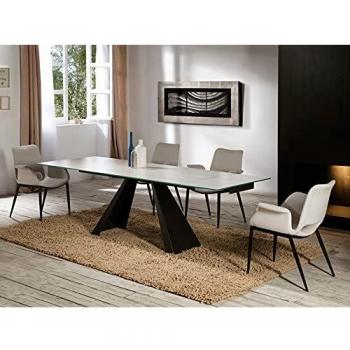 Mesa de Comedor Extensible Alai Schuller Blanca 160-240cm