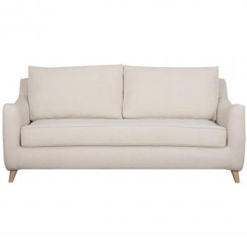 Sofá cama nórdico 3 plazas beige Vendome