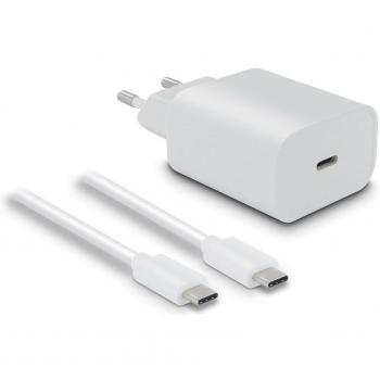 MOOV - Cargador de Pared USB-C 20W + Cable USB-C M/M