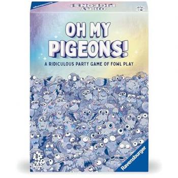 Oh My Pigeons! Party Game - Board Game for Families, Adults and Kids Age 8 Years Up - 2 to 5 Players - Ravensburger