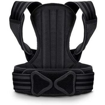 VOKKA Posture Corrector for Men and Women, Spine and Back Support, Providing Pain Relief for Neck, Back, Shoulders, Adjustable and Breathable Back Brace Improves Posture and Provides Back Support L