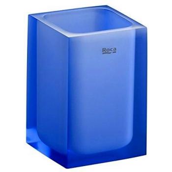 Roca A816860013 Vaso de encimera, colección Ice, Azul