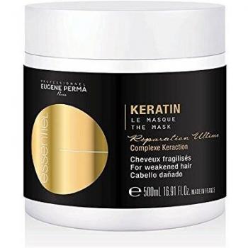 Essential Keratin Intensive Hair Repair Mask - Strengthening Treatment with Essential Nutrients 500 ml