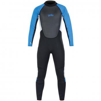Yello Blacktip Long Traje Húmedo, Hombre, Azul, XXL