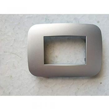 Placa Compatibles Axolute Bticino Coloridas Cromo Satinado - 7 Foros