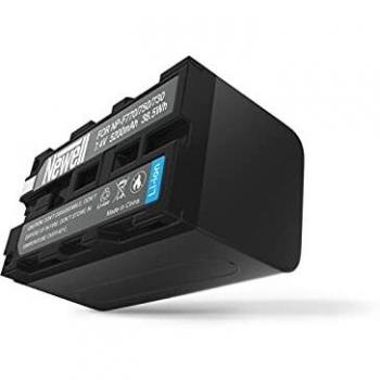 Batería Newell NP-F770 - Batería de litio recargable, capacidad de 5200 mAh, compatible con cámaras Sony y otros dispositivos que utilizan el tipo NP-F770, voltaje de 7.4V