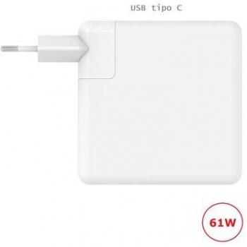 Cargador USB-C 61W para Apple MacBook, Tablets y Smartphones Multi4you