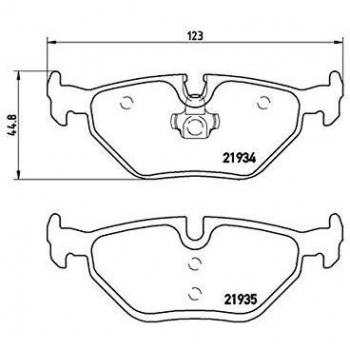 BREMBO P 06 025 Juego de pastillas de freno