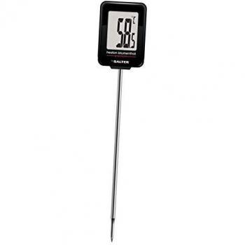Heston Blumenthal de Salter Termómetro Digital para Carnes de Salter, sonda de Alimentos de Lectura instantánea para Cocina, cocción, Barbacoa, con precisión de 0,1 Grados