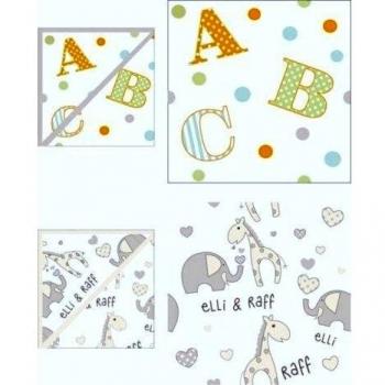 R Kids con capucha toalla par un ABC uno Elli Raff 75x75