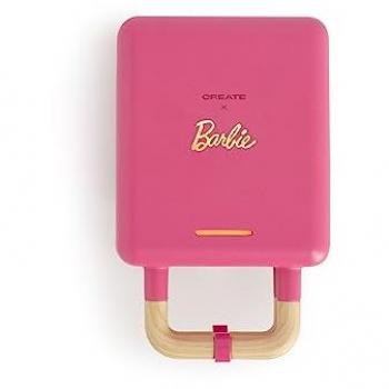 Sandwichera Grill y Gofrera Intercambiable 2 en 1 Rosa Barbie 600W Stone Studio