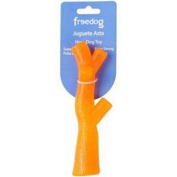 Freedog Juguete Asta Naranja Resistente para Perro 18cm