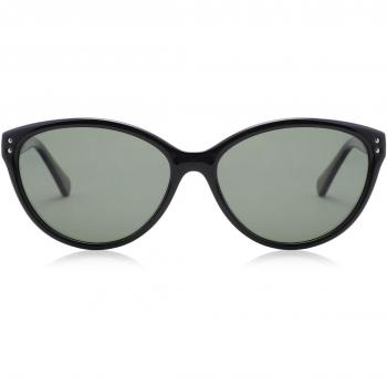 Cat Eye Full Rim Plastic Women’s Prescription Sunglasses Black Size 58 - SmartBuy Collection