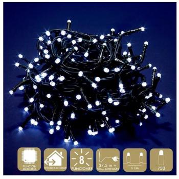Guirnalda de Luces LED 37,5 m Blanco 6 W
