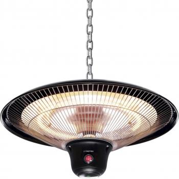 Trotec IR 1500 SC Calefactor de Techo 1500W - Calefactor de diseño, potencia de 1500W, instalación en techo, calefacción por infrarrojos
