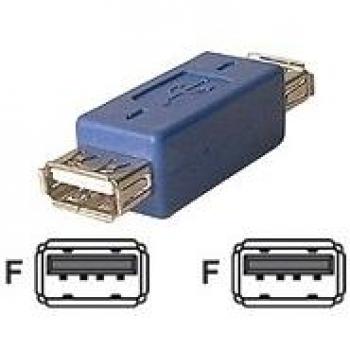 Adaptador USB A Hembra-Hembra Dexlan para Conectividad Hardware