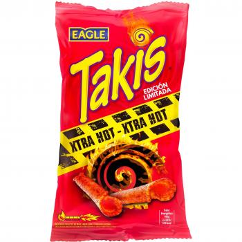 Takis - Rollitos De Maiz Picante - Sabor Extra Hot - 90g