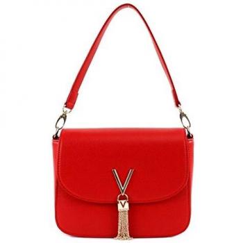 Valentino by Mario Valentino Womens Divina Satchel Red