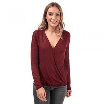 Vero Moda Jersey de Mujer Tejido marrón 10223166-MADDERBROWN