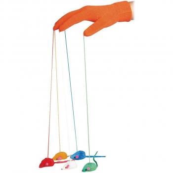 Flamingo Cat Mouse Glove 12 Cm