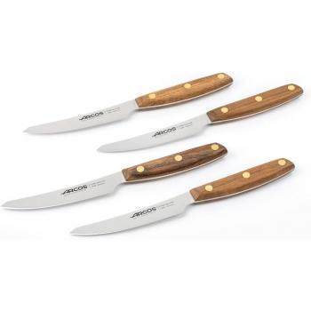 Arcos Serie Nordika - Set 4 Cuchillos Chuleteros