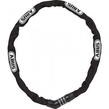 Abus Steel-O-Chain 4804C Candado, Unisex, Negro, 75 cm