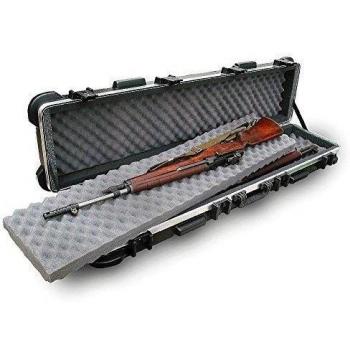 SKB Reisekoffer ATA Transport für Zwei Lange 50 Zoll Gewehre - Funda rígida para Rifles de Caza, Color Negro, Talla 127.0 x 24.1 x 15.2 cm